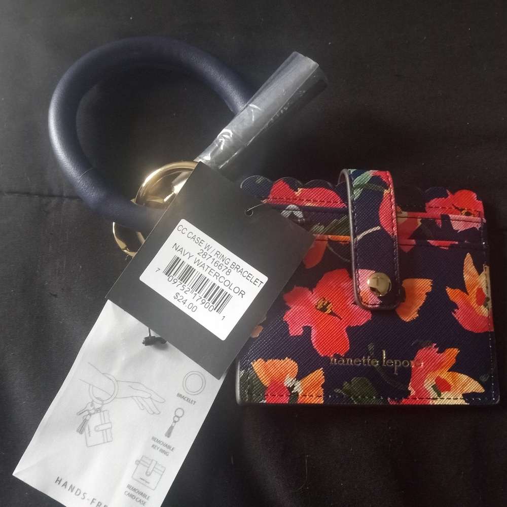 Credit card case with ring bracelet (2)